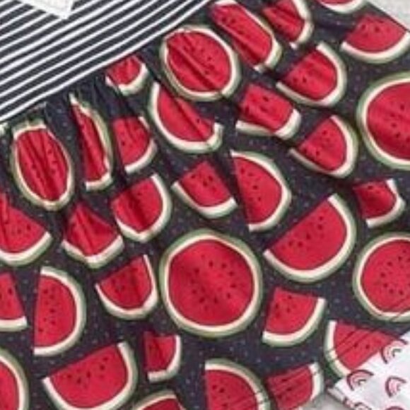 Pete & Lucy Watermelons & Rainbows Capri Set - Picture 3 of 6